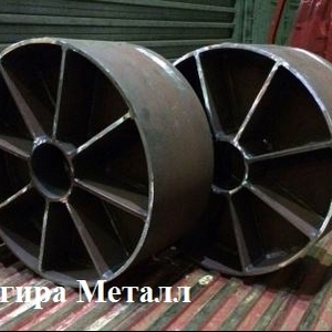 Заглушка плоская приварная с ребрами