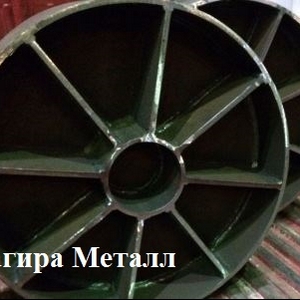 Заглушка стальная с ребрами